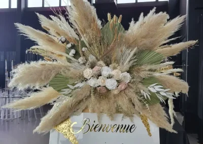 Création de déco de mariage à Livry-Gargan - Rose Vénus